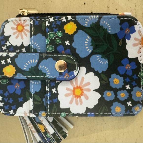 NWT Bogg compatible waterproof Wristlet Navy Floral OS - Picture 6 of 6